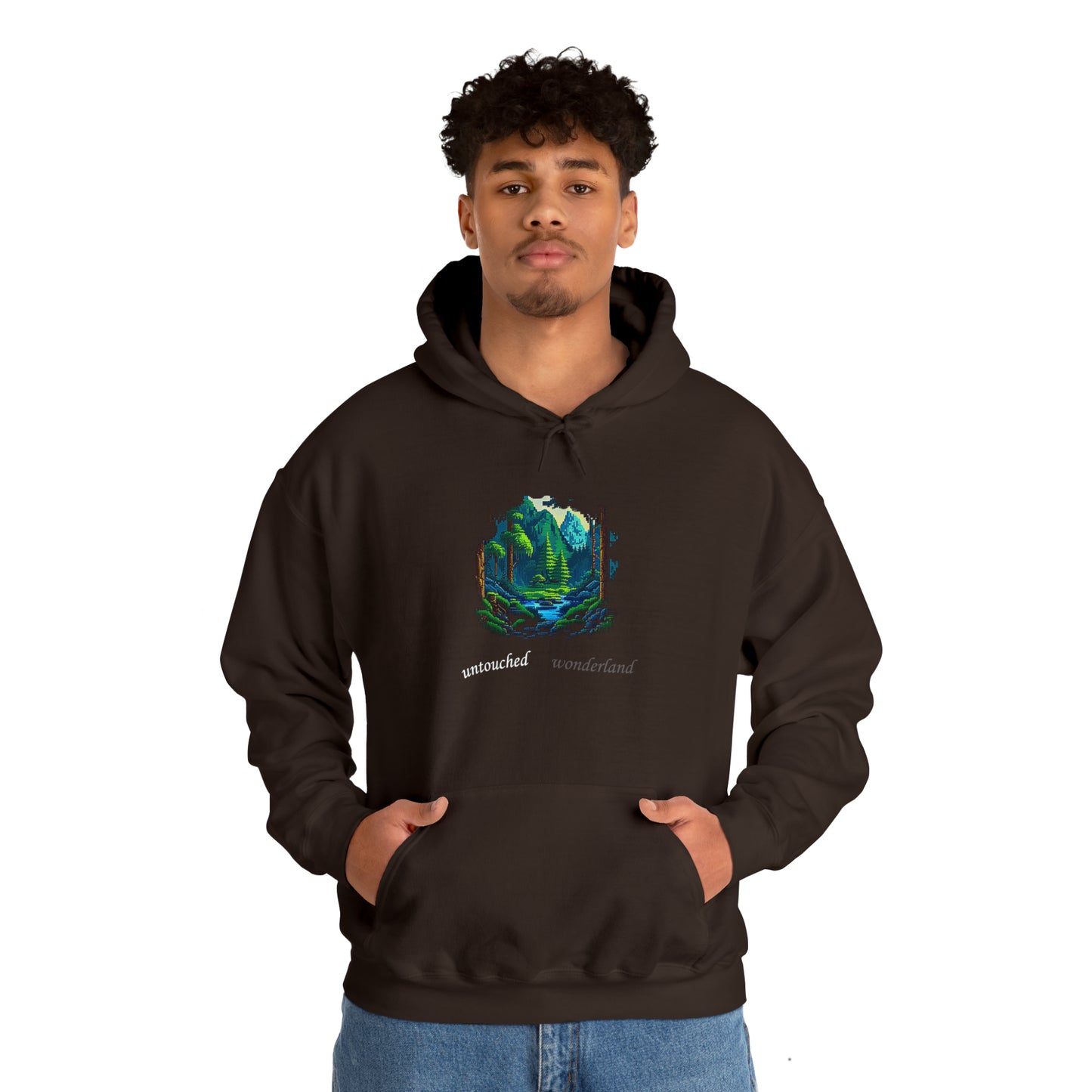 Untouched Wonderland - casual pullover hoodie