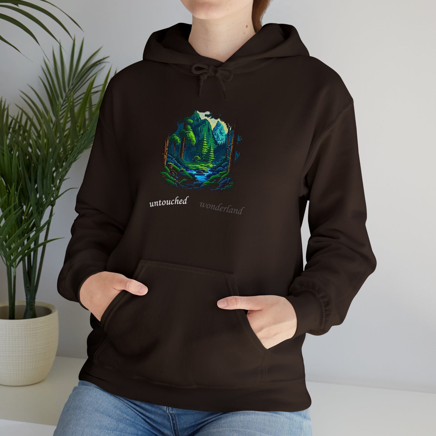 Untouched Wonderland - casual pullover hoodie