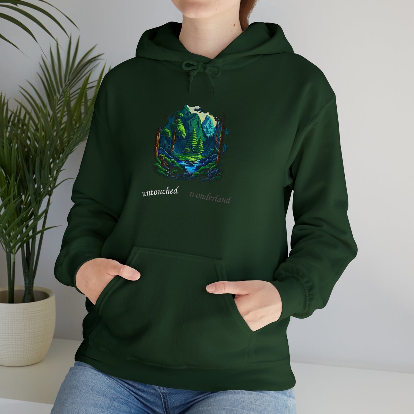 Untouched Wonderland - casual pullover hoodie