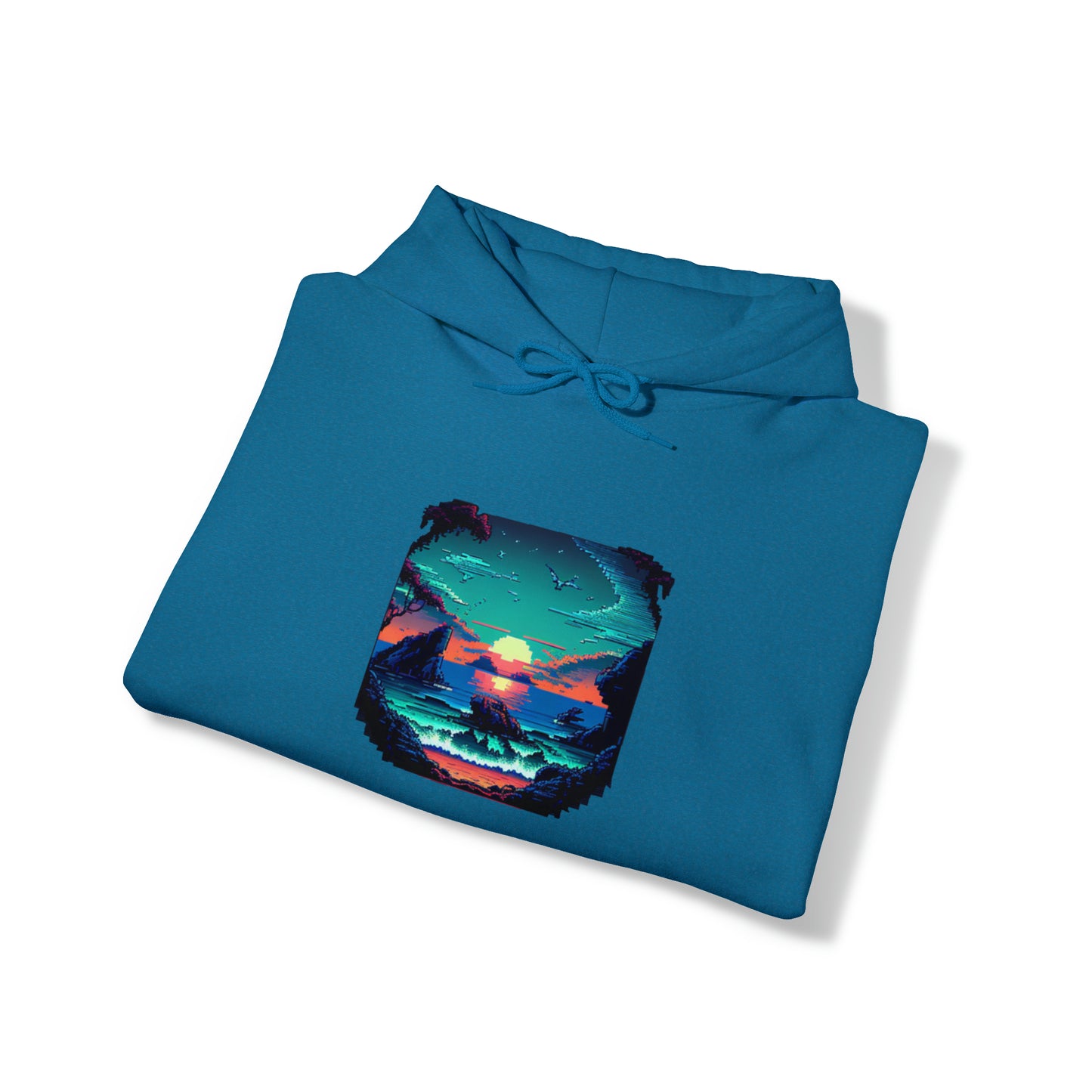 ocean sunrise: pullover horizon hoodie