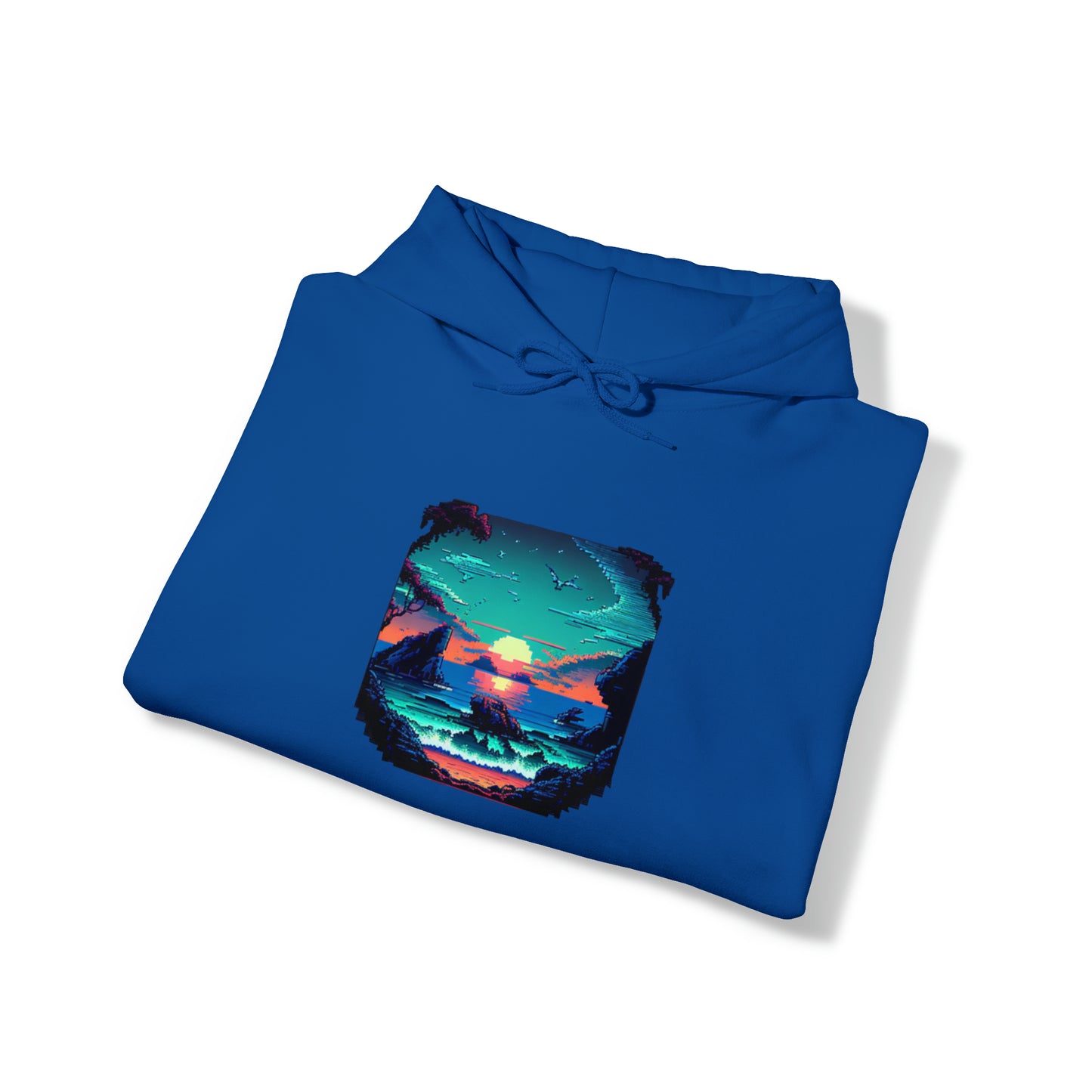 ocean sunrise: pullover horizon hoodie