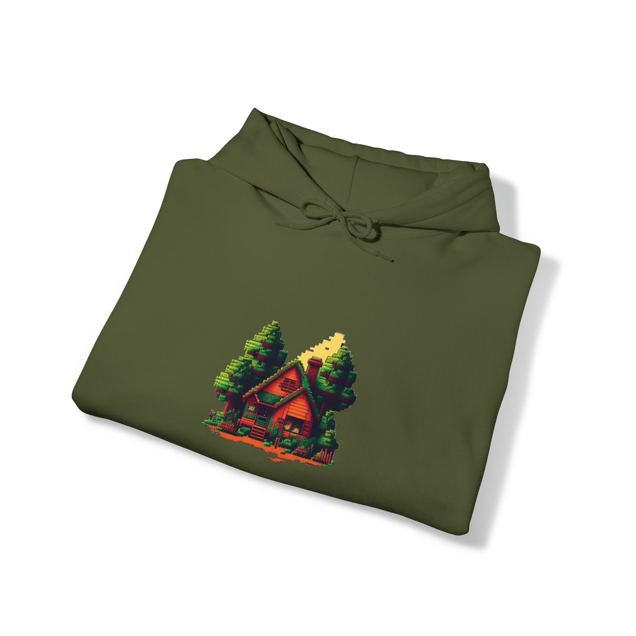 woodland abode pullover hoodie