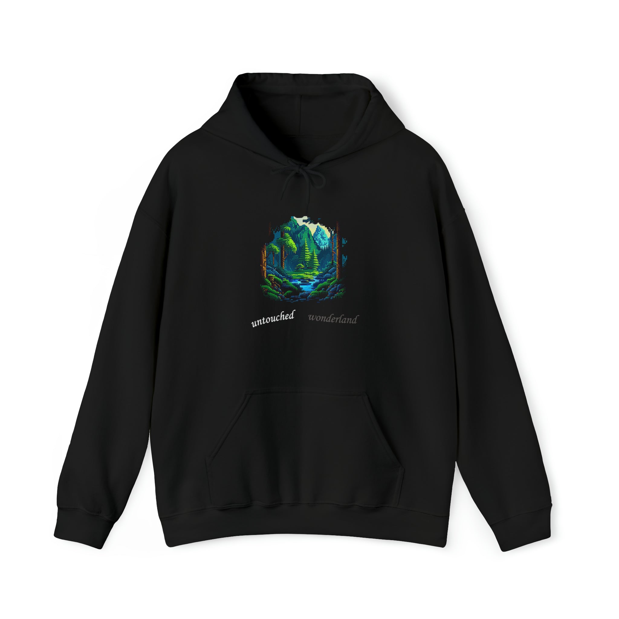 untouched wonderland casual pullover hoodie