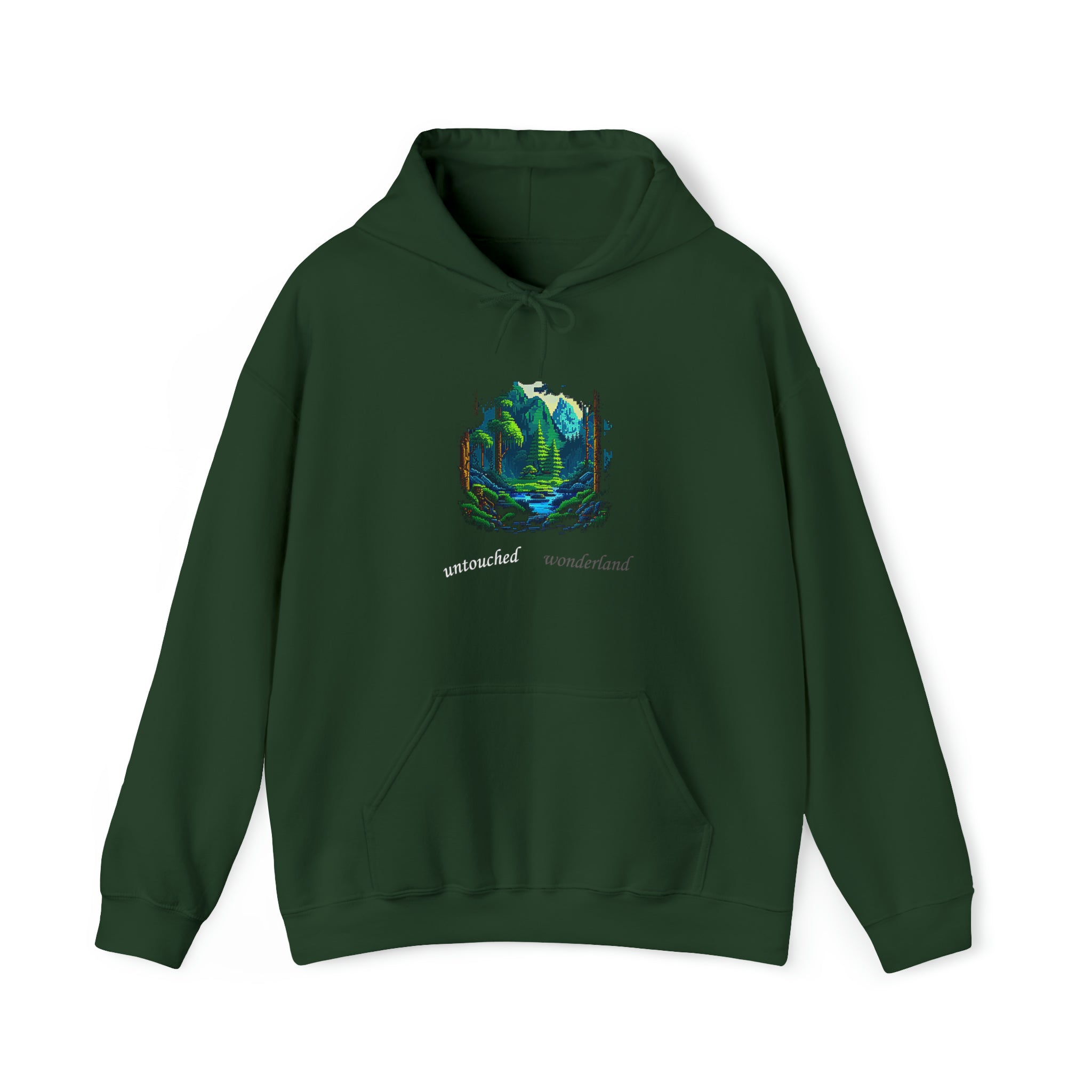 untouched wonderland casual pullover hoodie