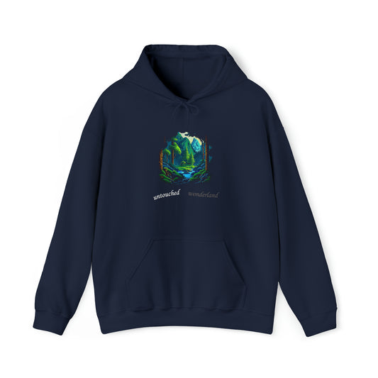 Untouched Wonderland - casual pullover hoodie